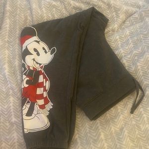 Disney Mickey Sweatpants NWOT